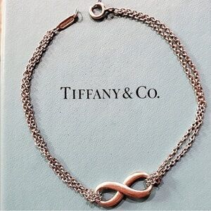 Tiffany & Co. Silver Infinity Chain Bracelet